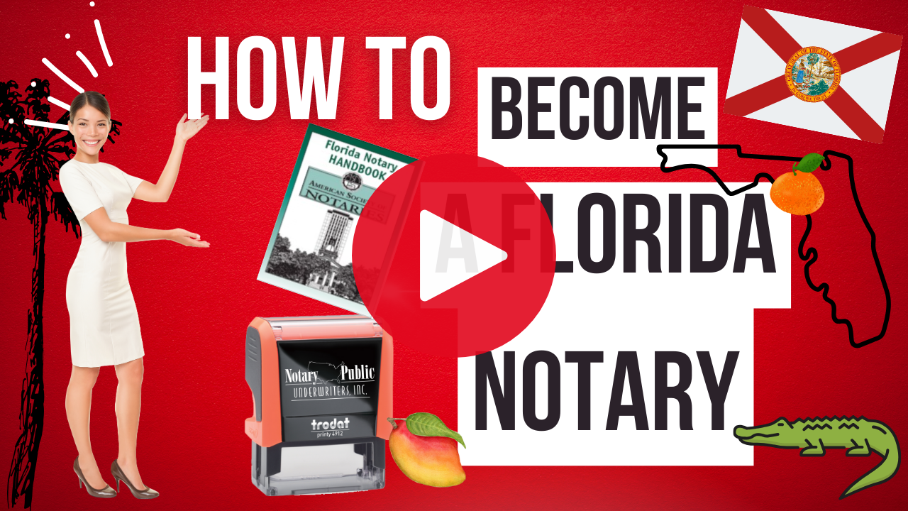 How To Become A Notary In Florida