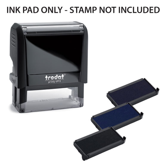 Fingerprint Ink Pad Portable Stamp Ink Pad Stamps Ink for Notary