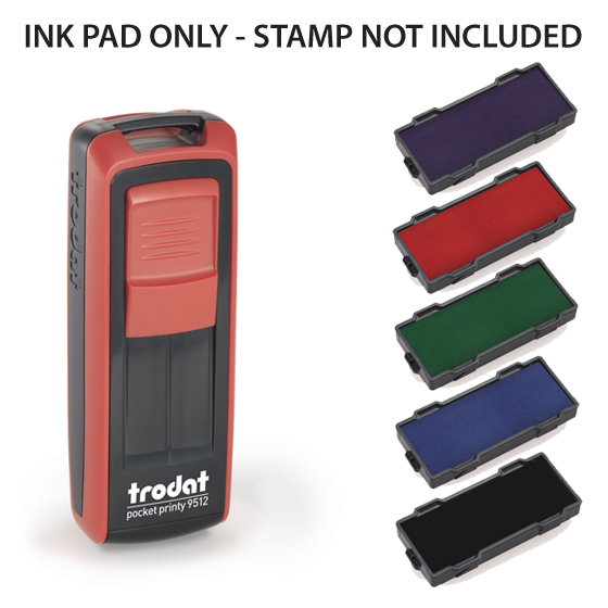 Ink Pad for Mobile Self-Inking Stamp (Trodat 9512)