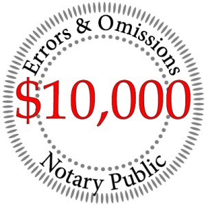 $10,000 E&O Insurance