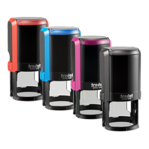 Round Self-Inking Notary Stamp