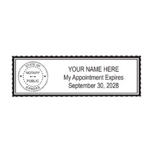 Mobile Kansas Notary Stamp