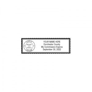 Maryland Notary Stamp Imprint