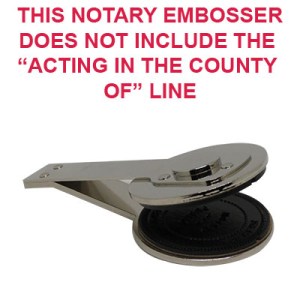 Michigan Notary Insert Only