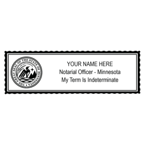 Minnesota Notary Stamp Imprint