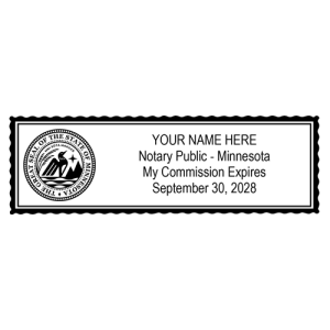 Mobile Minnesota Notary Stamp