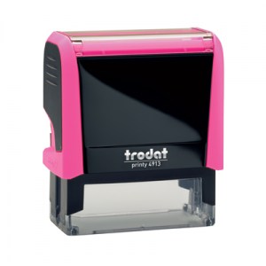 Neon Pink Notary Stamp