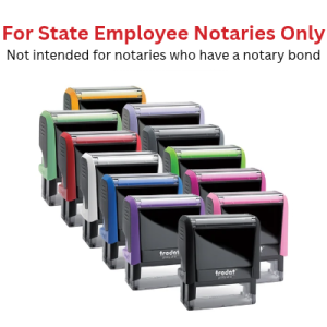 Black Notary Stamp