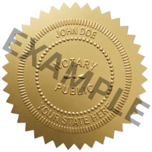 Gold Foil Seals