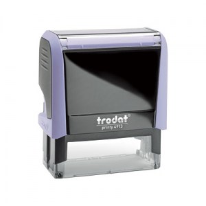Lilac Notary Stamp