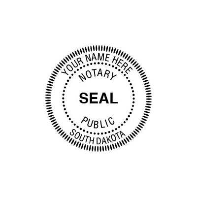 South Dakota Notary Stamps: Ink Pad for Rectangular Self-Inking Stamp  (Trodat 4913)